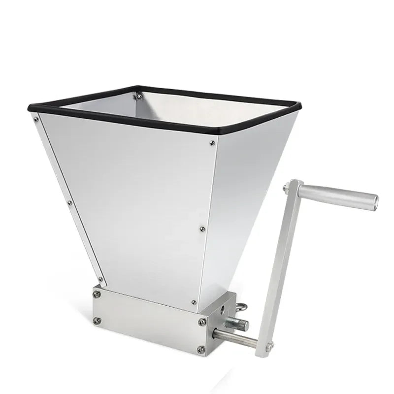 2022 Newest Stainless 2-roller Barley Malt Mill Grain Grinder Crusher For Homebrew Wholesale & Dropshipping